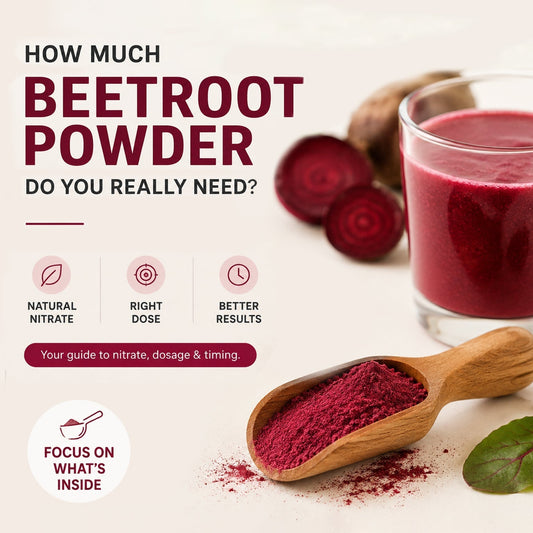 How Much Beetroot Powder Do You Really Need? A Practical Guide to Nitrate, Dosage &amp; Timing