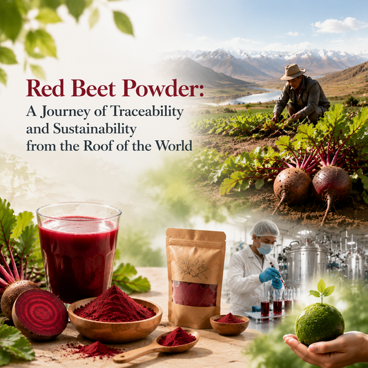 Red Beet Powder: A Journey of Traceability and Sustainability from the Roof of the World