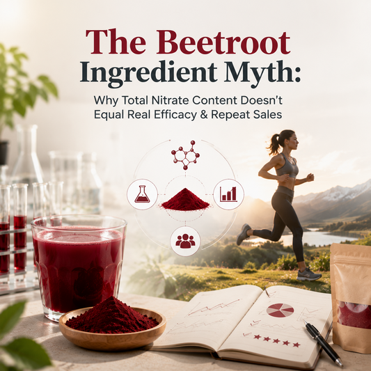The Beetroot Ingredient Myth: Why Total Nitrate Content Doesn't Equal Real Efficacy &amp; Repeat Sales