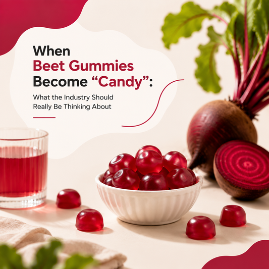 When Beet Gummies Become "Candy": What the Industry Should Really Be Thinking About