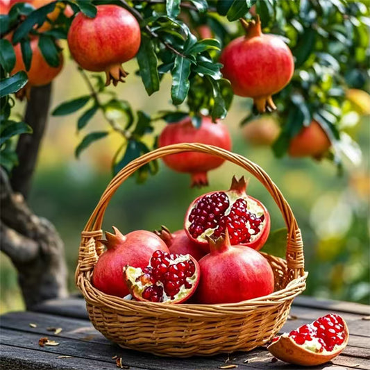 The nutrients and benefits of pomegranates