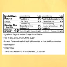 Load image into Gallery viewer, Orange Juice Powder 6oz
