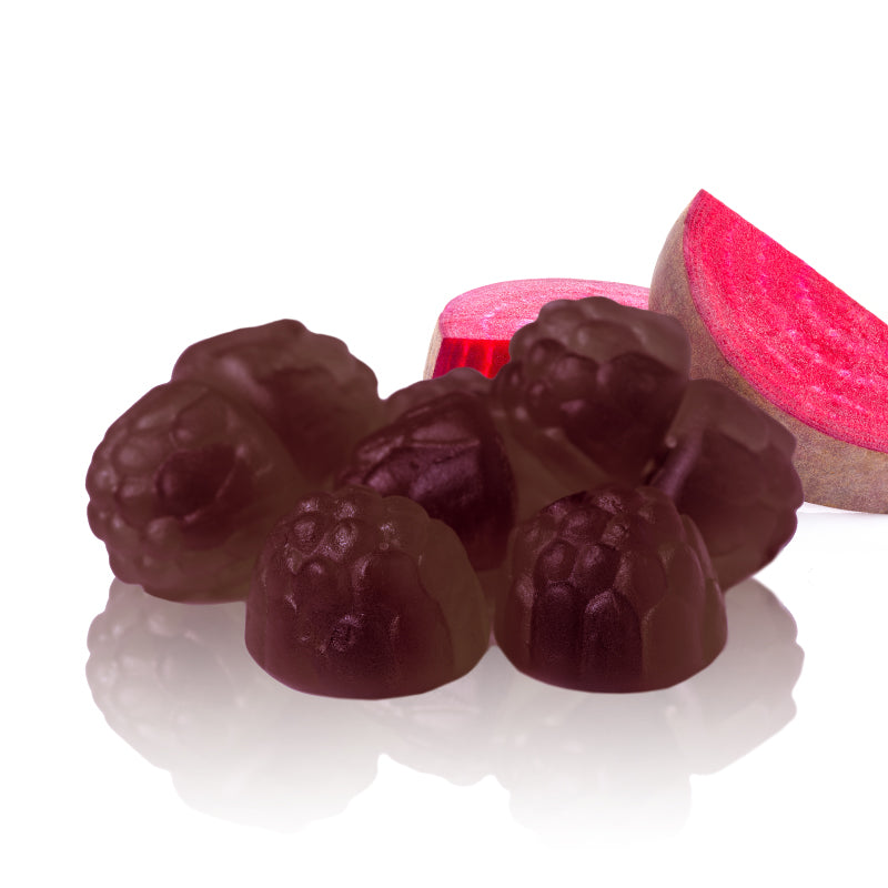 Beet Root Gummies | High Blood Pressure Support | Vegan, Non-GMO & Gluten-Free Supplement | 60 Chews