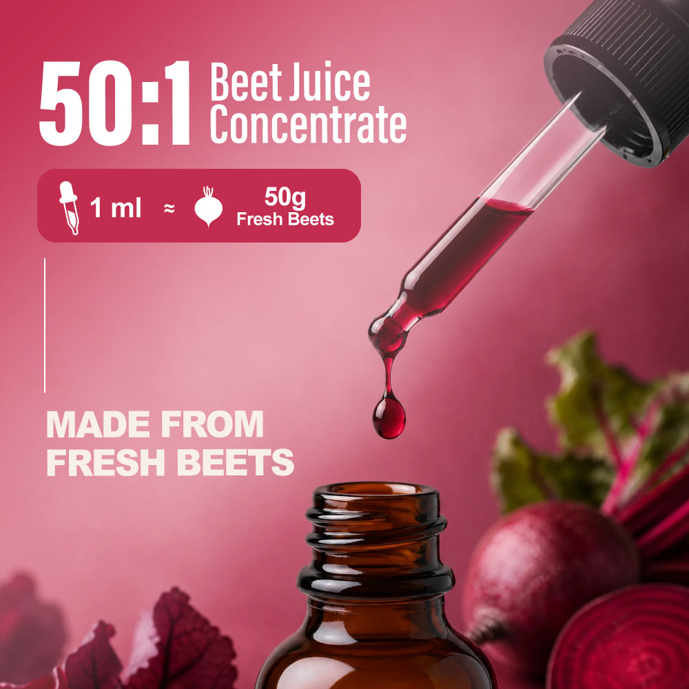 Beet Juice Concentrate 50：1 - 400mg Nitrates Per Serving