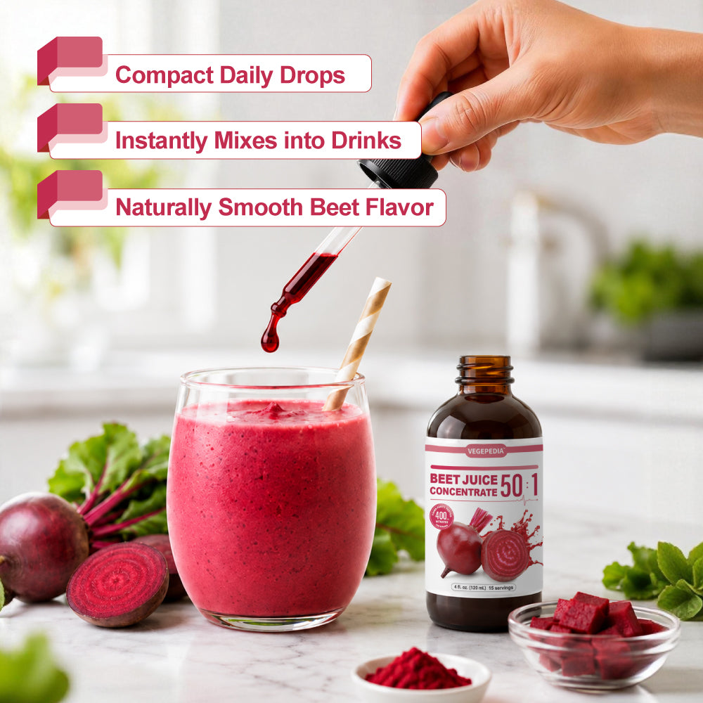 Beet Juice Concentrate 50：1 - 400mg Nitrates Per Serving