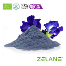 Load image into Gallery viewer, Bulk Butterfly Pea Powder Supplier, Natural Food Colorant Powder for Beverages &amp; Supplements, Halal Certified, 10KG
