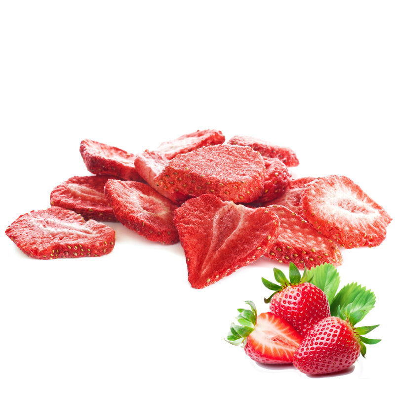 Organic Freeze-dried Strawberries Sliced