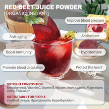 Load image into Gallery viewer, Organic Instant beet juice powder
