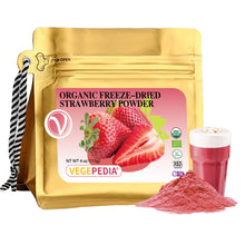 Load image into Gallery viewer, Organic Freeze-dried Strawberry Powder
