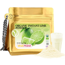 Load image into Gallery viewer, Organic Instant Lime Powder 6oz, Sugar Free Lime Flavoring Powder
