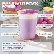 Load image into Gallery viewer, Purple Sweet Potato Powder, Purple Food Coloring Powder, Gluten-Free, Non-GMO, 5oz
